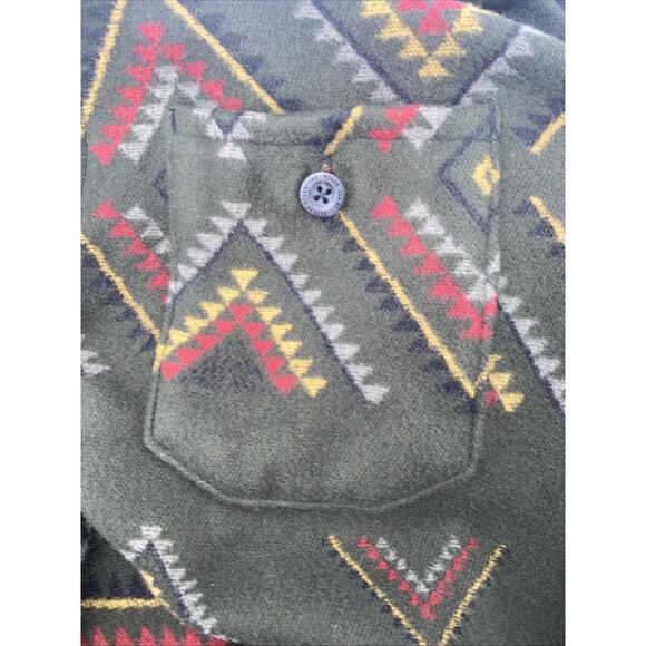 Roark Men's Andes Manawa Tapu Green Snap Button Plaid Flannel Jacket sz M EUC - Picture 3 of 10